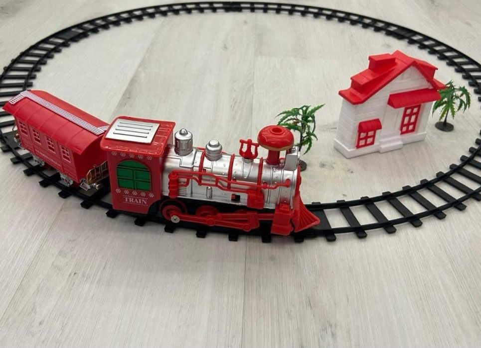 Нова! Дитяча залізна дорога. Подарунок під ялинку. Не дорого!