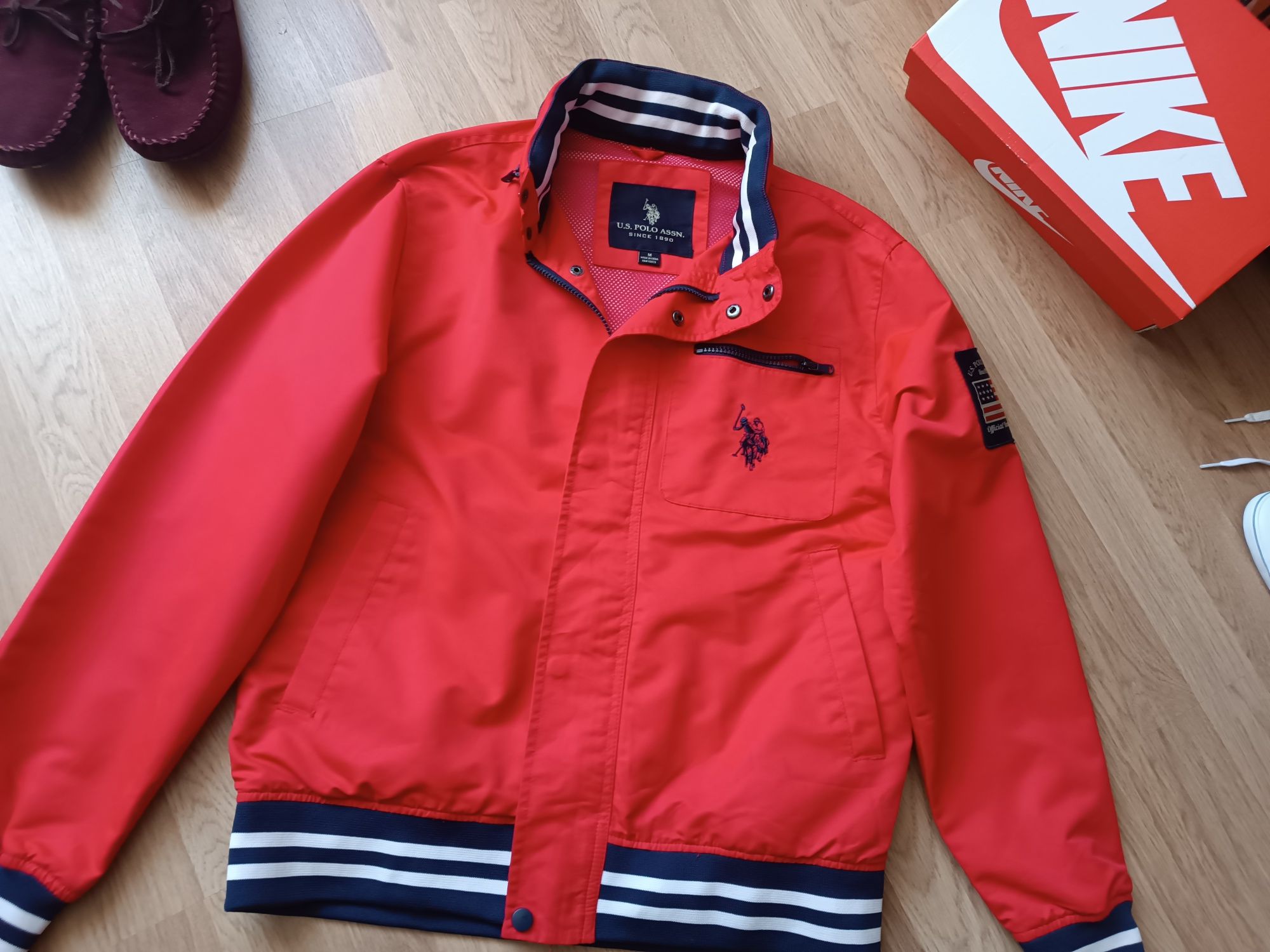 Молодежная брендовая ветровка Ralph Lauren. Р 48