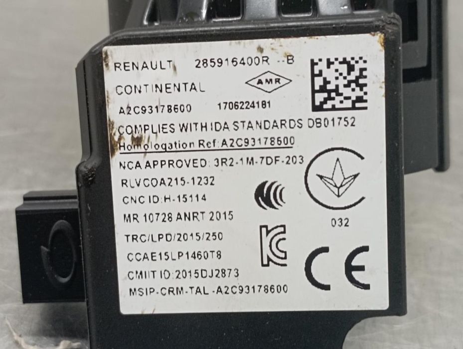 Centralina de ignição (imobilizador) RENAULT Captur II