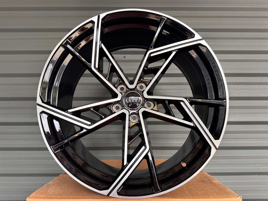 Нові Двадцятки на Q7 Q5 A4 A5 A6 A7 Sline Audi R20 5x112 титани ЧОРНІ