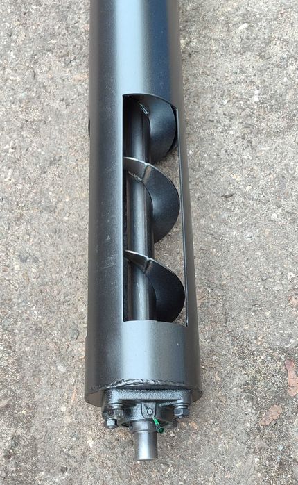 Шнековий погрузчик 133 мм, 6 м з двигуном 3 квт, 1500 об, 220В. Акція.