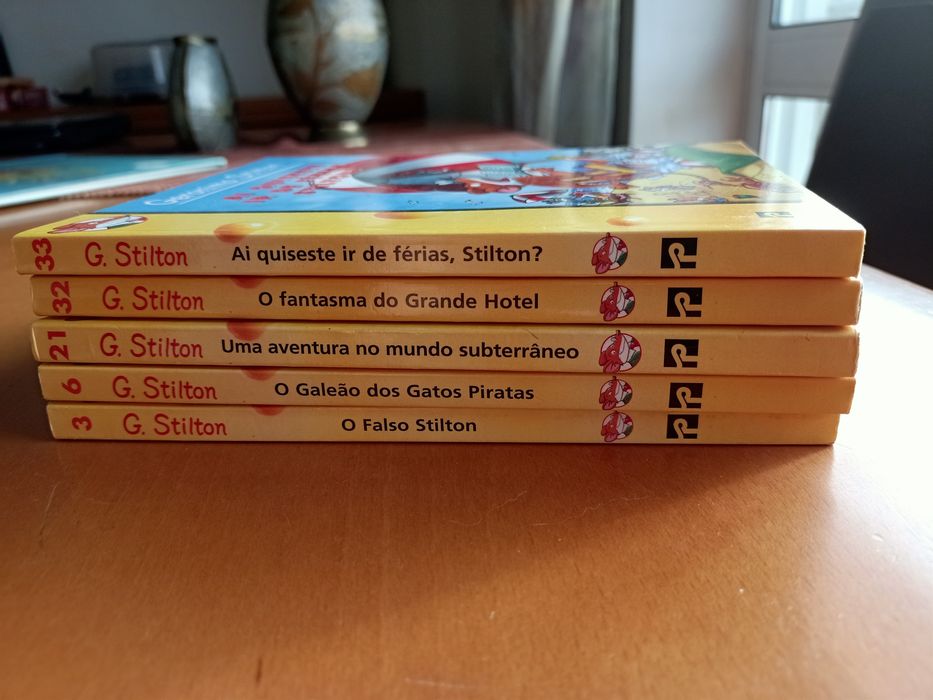 Livros Geronimo Stilton