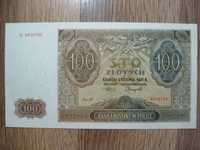 Banknot Polska 100 złotych 1941 rok seria D oryginał