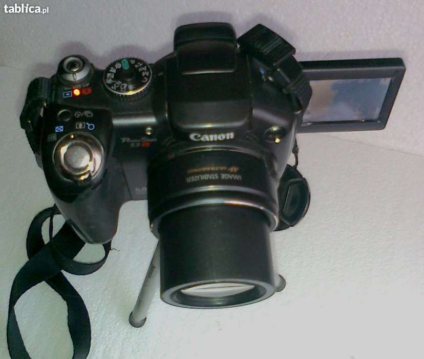 Aparat fotograficzny Canon-S3-IS plus torba