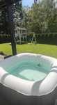 Nowe Jacuzzi ogrodowe - 600 l - 4 osoby - czarno-białe, gwar 2 lata