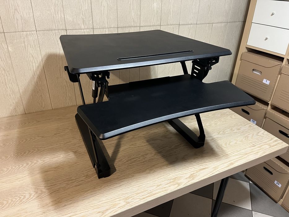 Elevo Convert nakładka do pracy biurowej na stojąco, biurko stojące