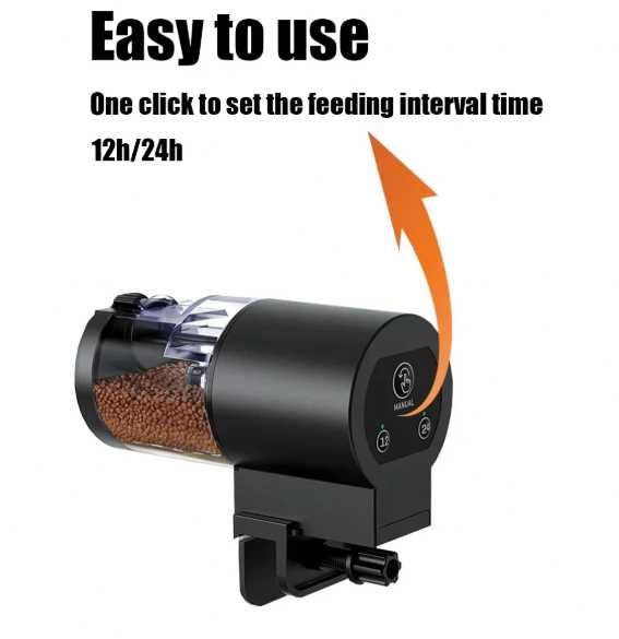 Karmnik automatyczny do akwarium - podajnik pokarmu - NOWY - 10szt