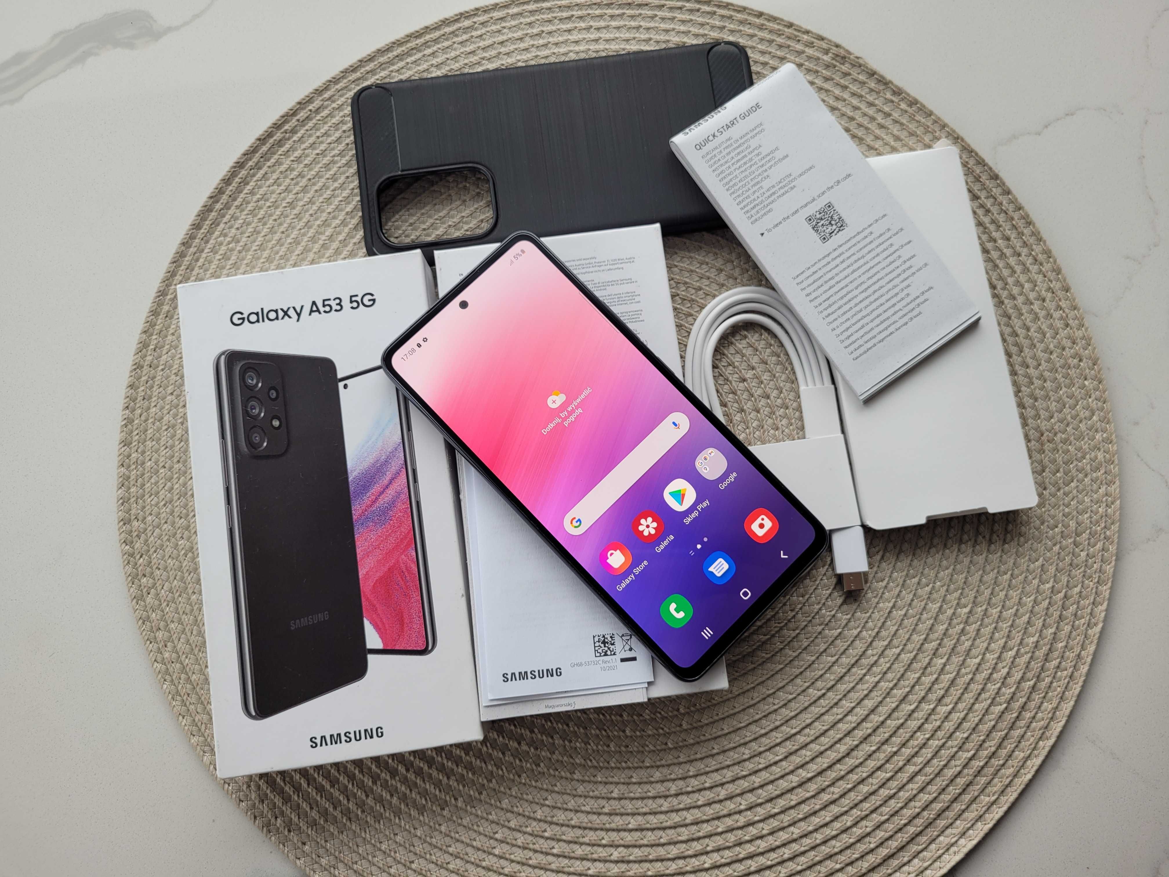 Samsung Galaxy A53 5G 128GB/6GB SM-A536B/DS Dual Sim BDB stan 64 Mpx!