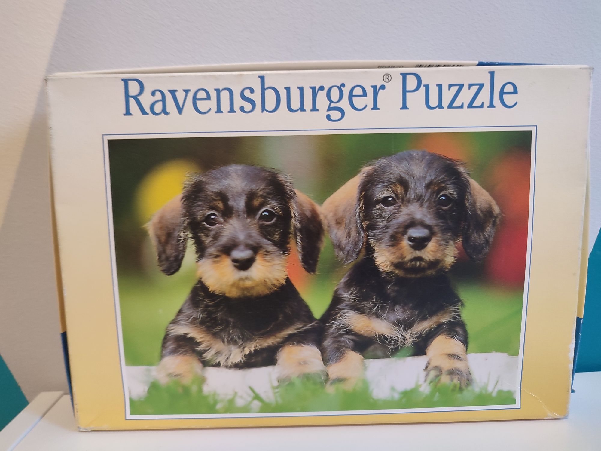 Puzzle Ravensburger 2x20 psy pieski szczeniaki jamnik West