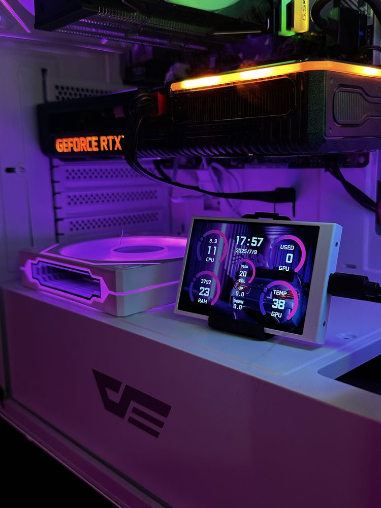 Komputer Gamingowy Biały Ryzen 5 5600x / Rtx 3060 ti / ekran IPS