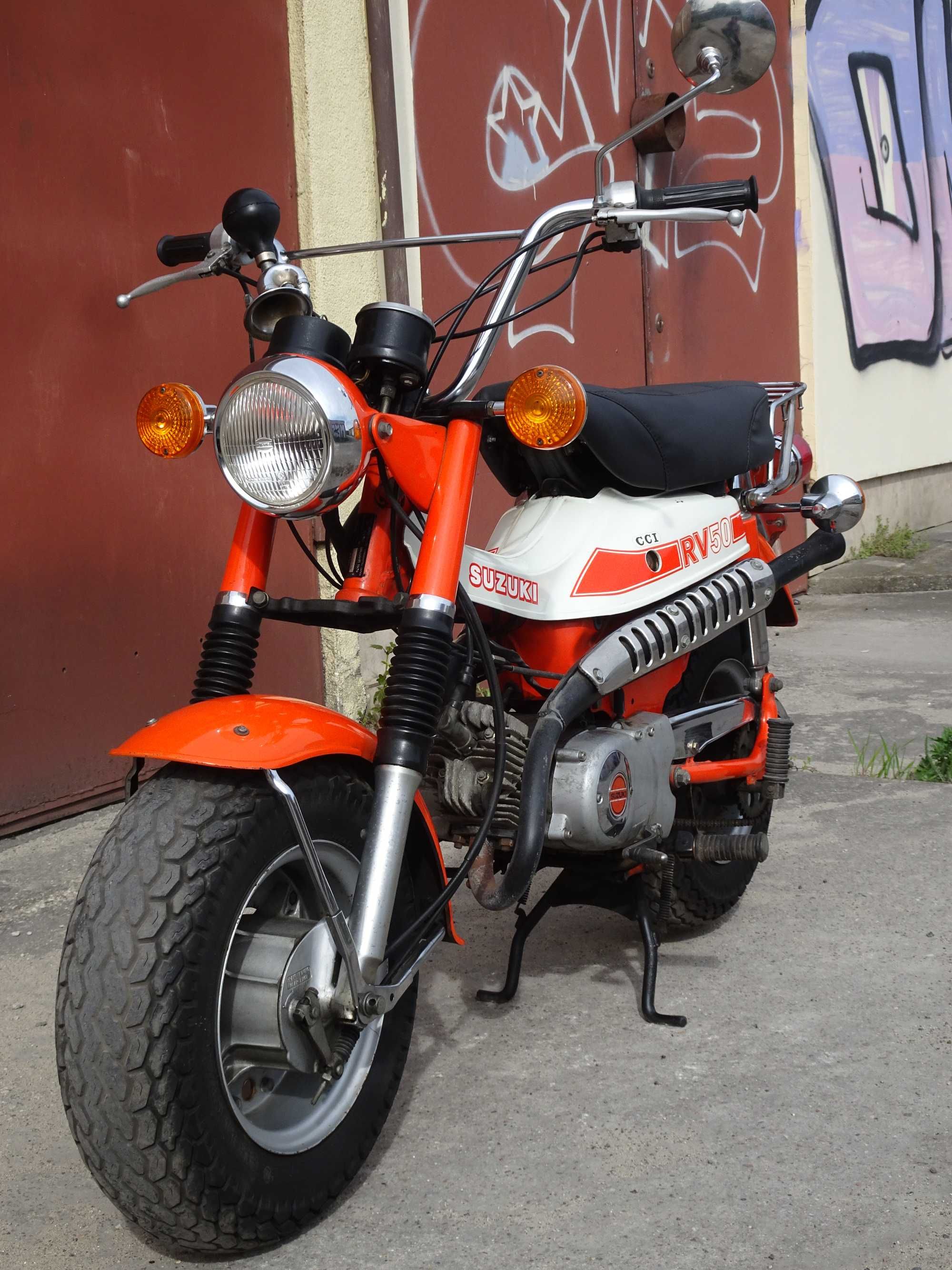 Suzuki RV 50 , 1979r Oldtimer z Niemiec ! dax bop monkey !
