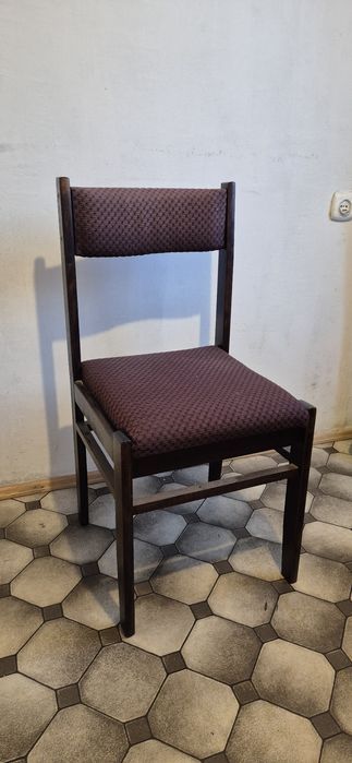 Krzesła drewniane Vintage PRL