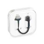 Adapter HF/audio Typ C do Jack 3,5mm czarny BOX