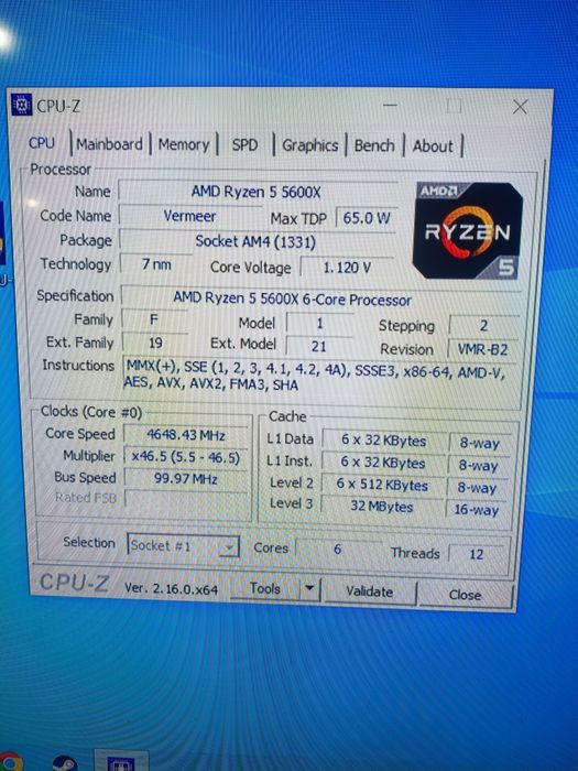 Системний блок AMD 5600X