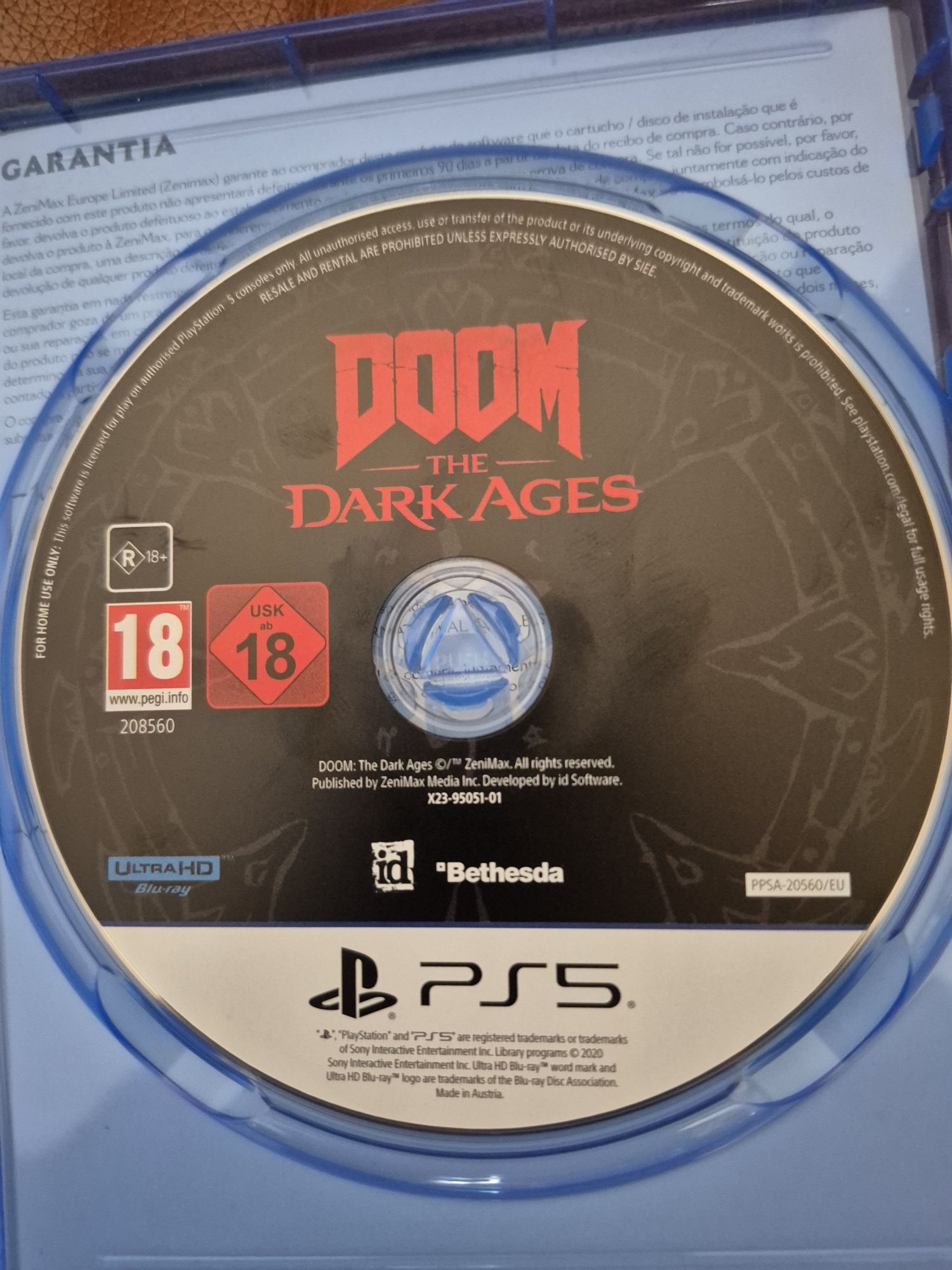 Jogo da ps5 t.dood the dark ages