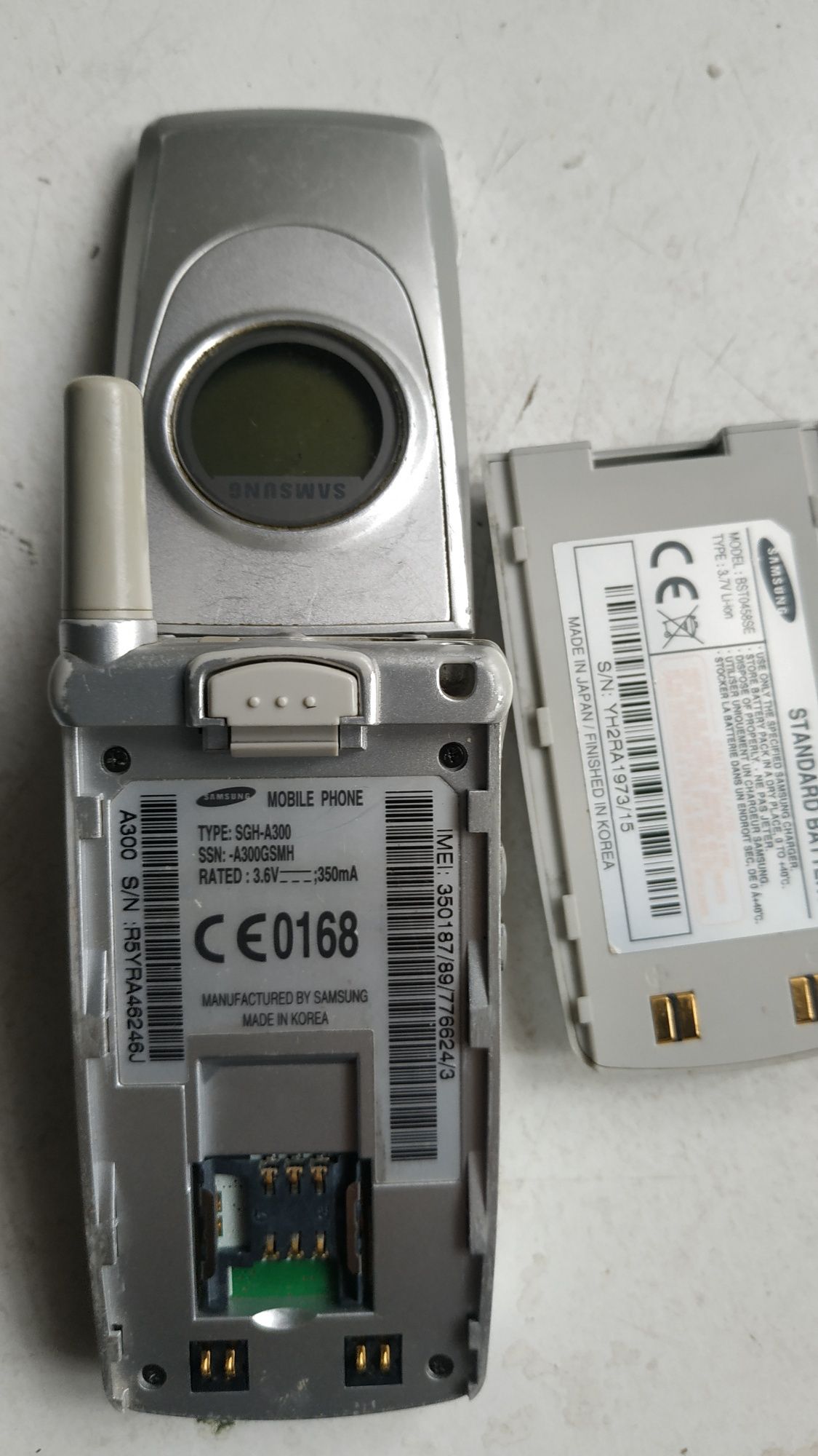 Samsung a300, v200, c100