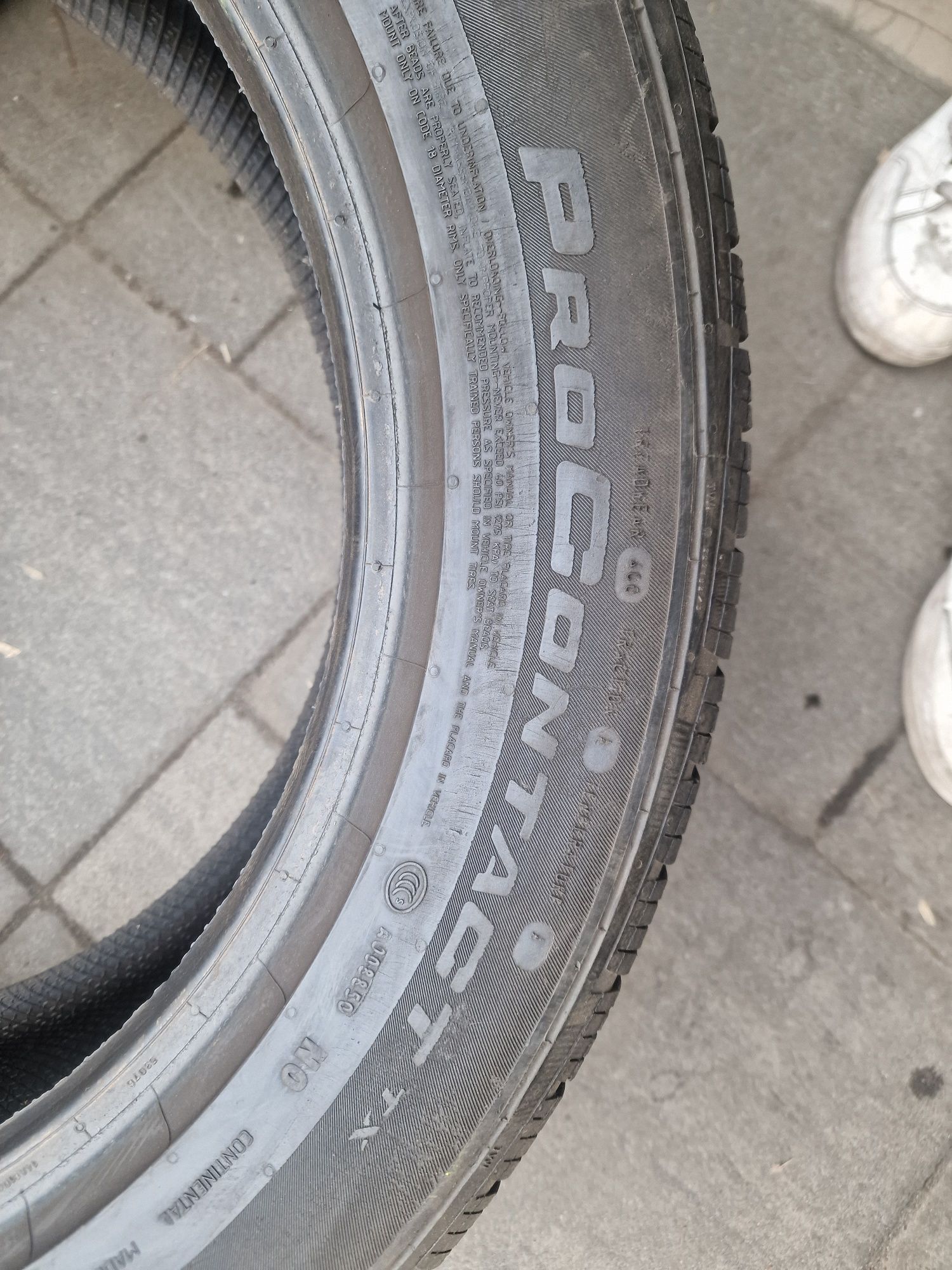 Одна шина 235/55 R19 Continental Procontact TX