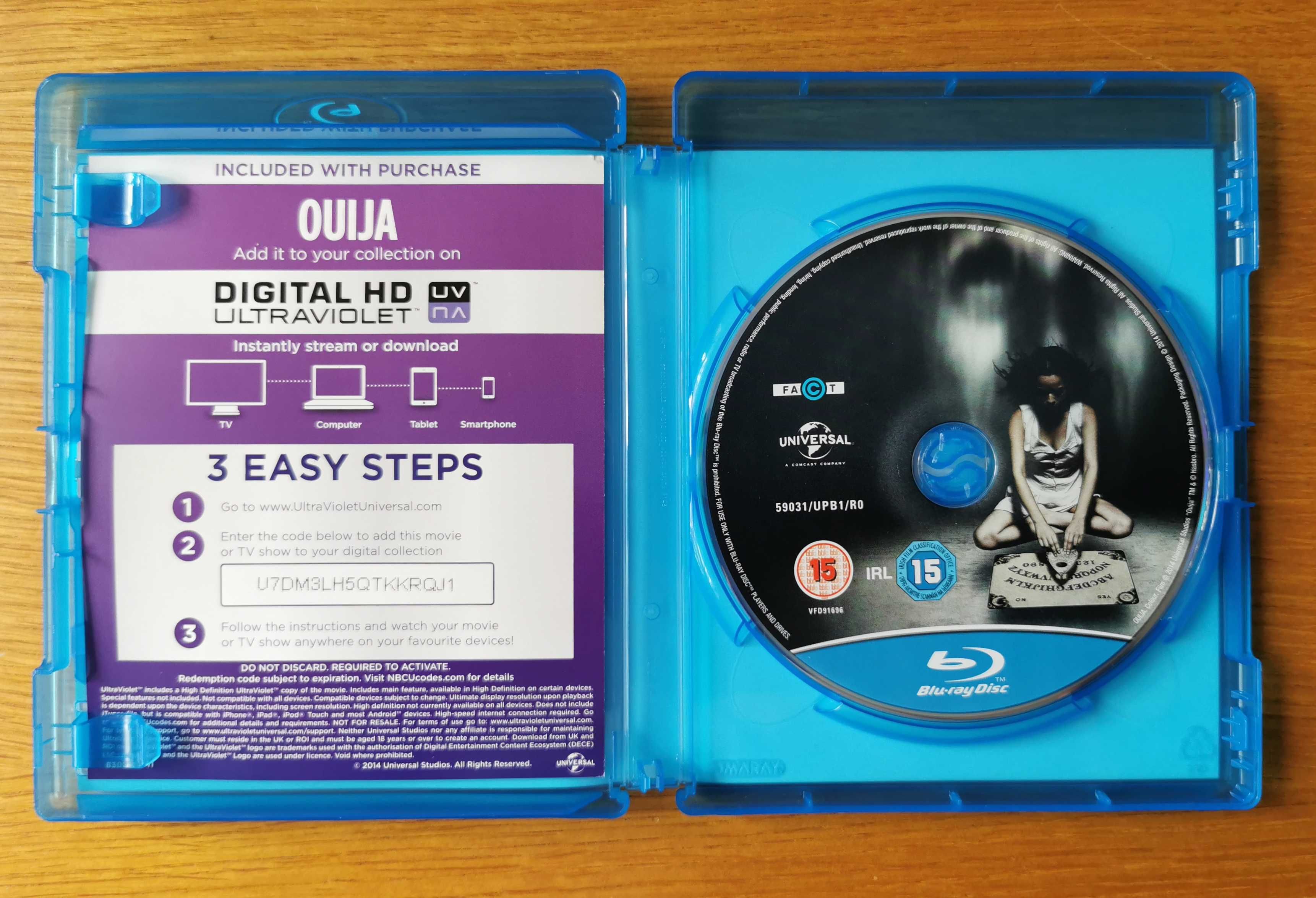 Ouija (Diabelska Plansza Ouija) Blu-ray (En) (2014)