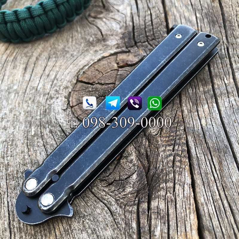 Нож Балисонг/Нож Бабочка/Балисонг/"Black Jaguar"