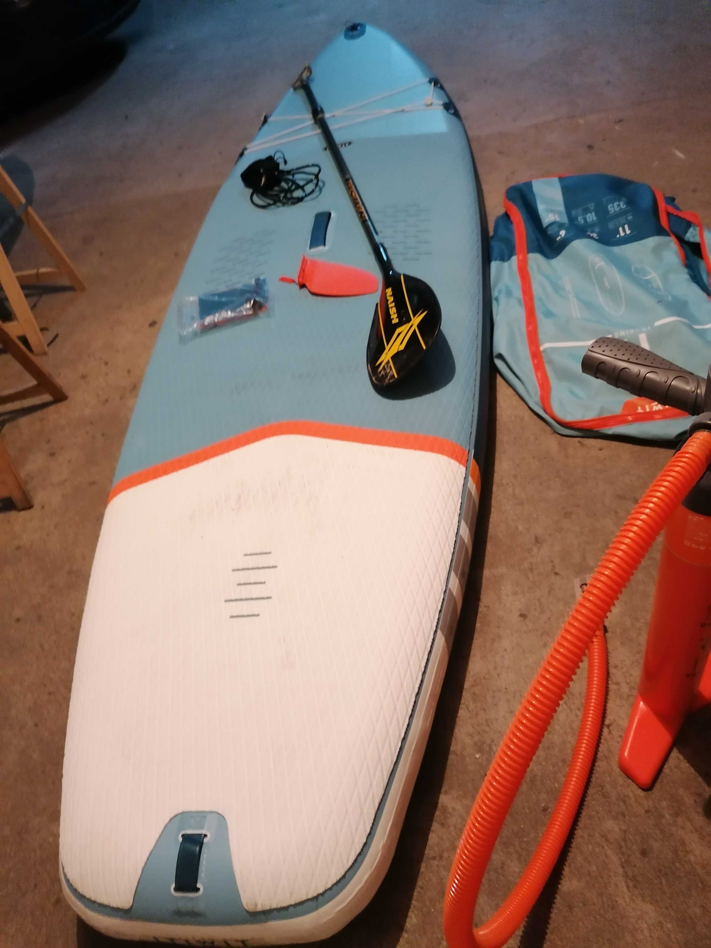 SUP 11 Evolution malibu Funboard paddleboard NSP FCS surfboard