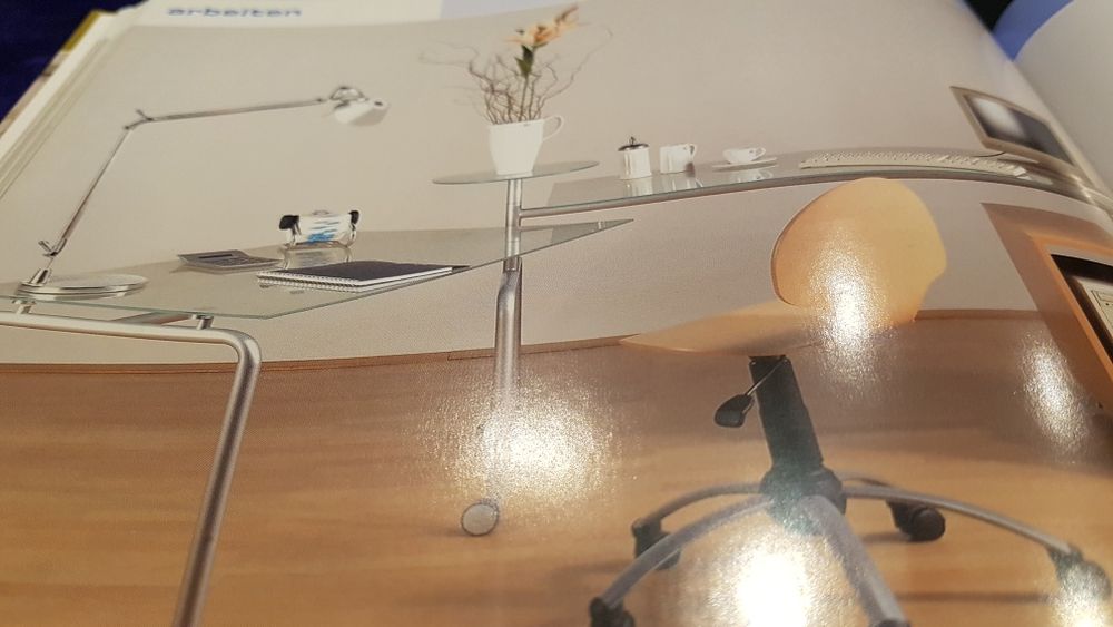 Nowoczesne biurko szklane rozkładane dwuczęściowe ,dwupoziomowe