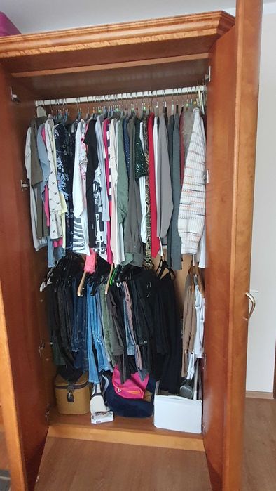 Szafa dwu drzwiowa drewniana