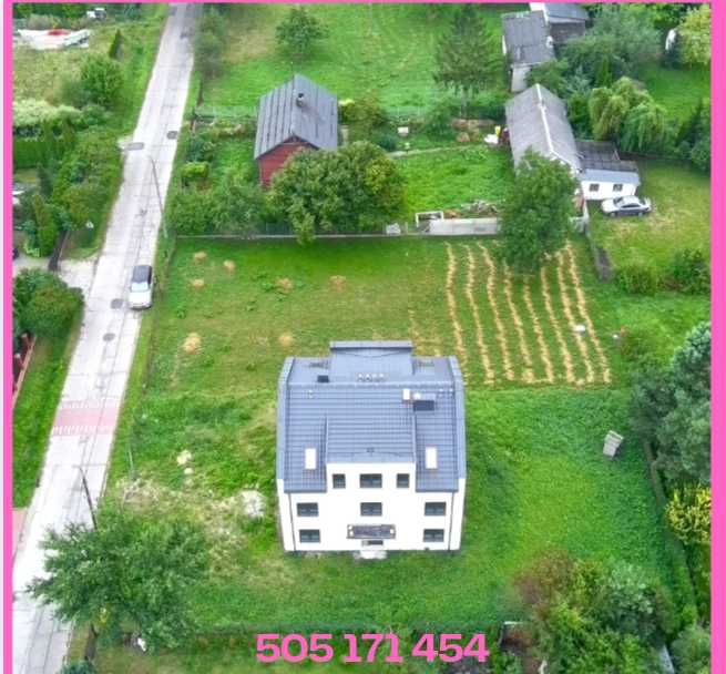 Dom lokal hostel 5 nowych lokali mieszkanie działka 808m2 Tłuszcz PKP