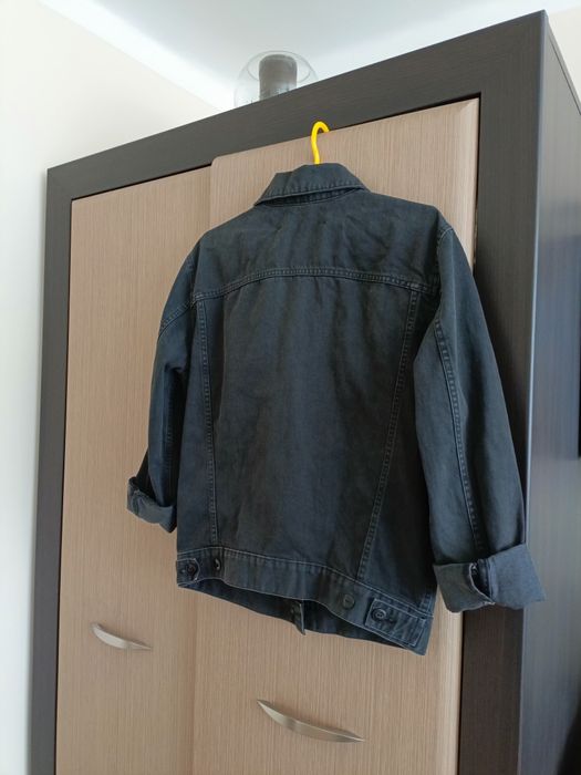 Czarna jeansowa kurtka Tiger of Sweden (rozmiar M) - stan bardzo dobry