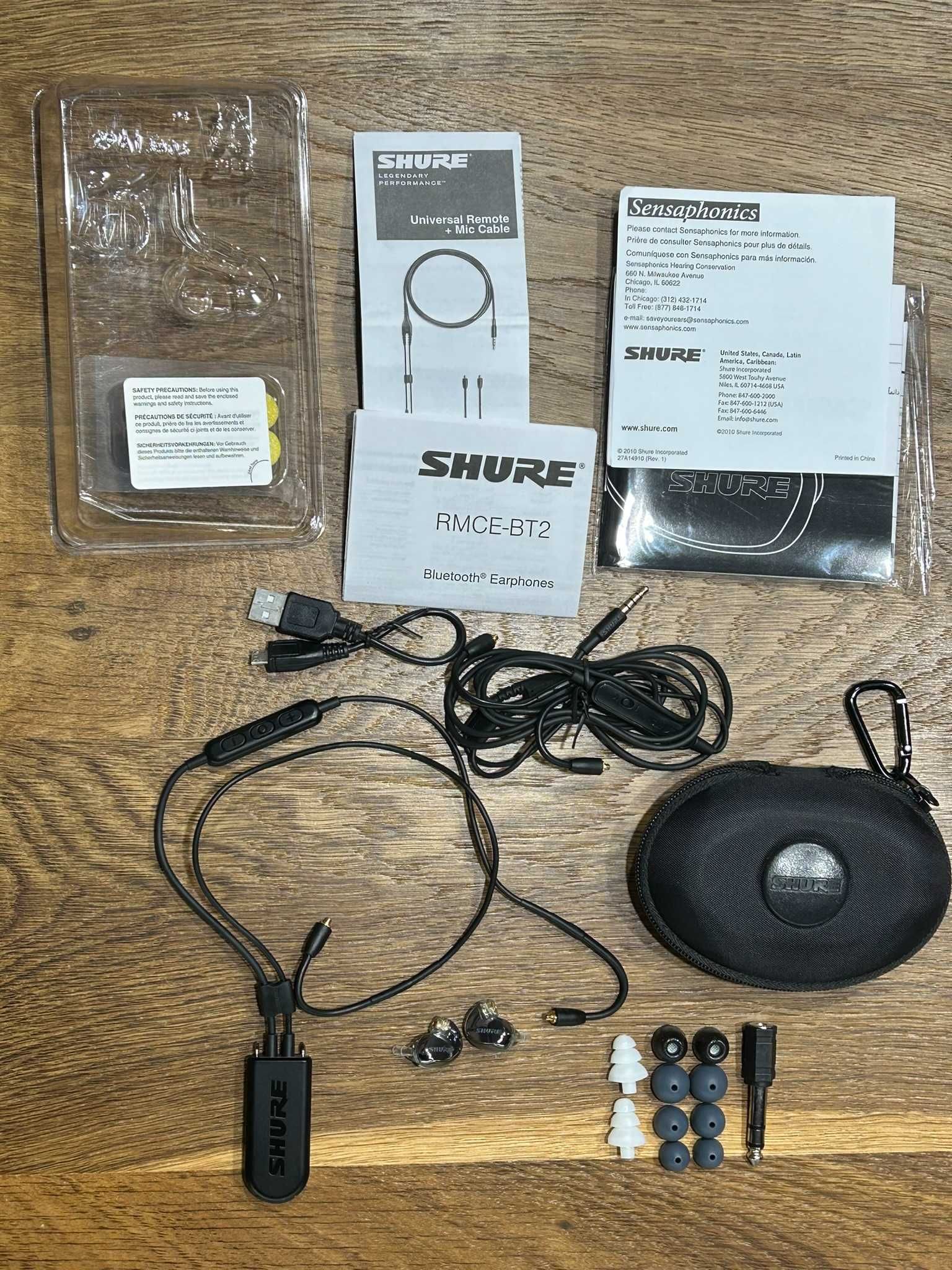 Shure SE425 -V+ BT2-EFS Wireless Bluetooth 5.0 TWS