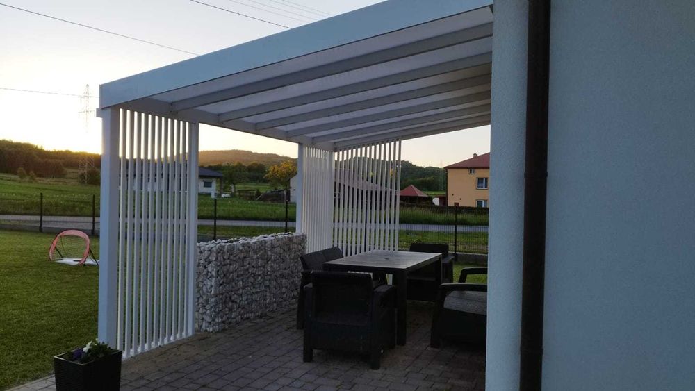 Zadaszenie ogrodowe z aluminium Pergola Polski producent Euro Fences