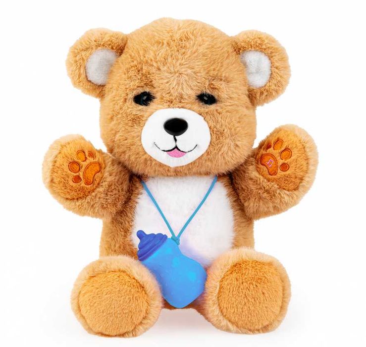 Interaktywny Niedźwiadek Brunatny z czujnikiem dotyku powtarza Dumel