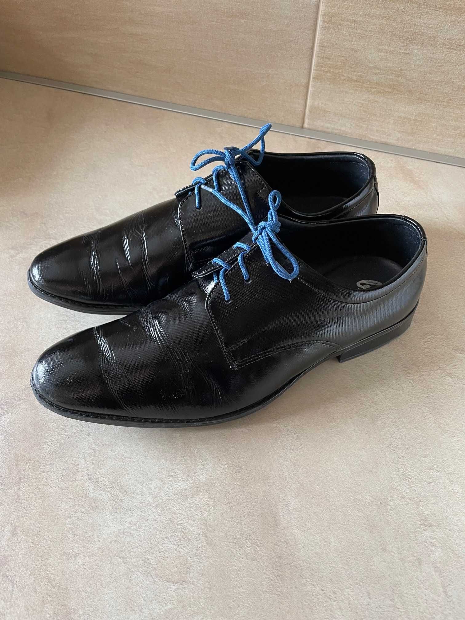 buty komunijne skórzane chłopięce Bartek 35/36