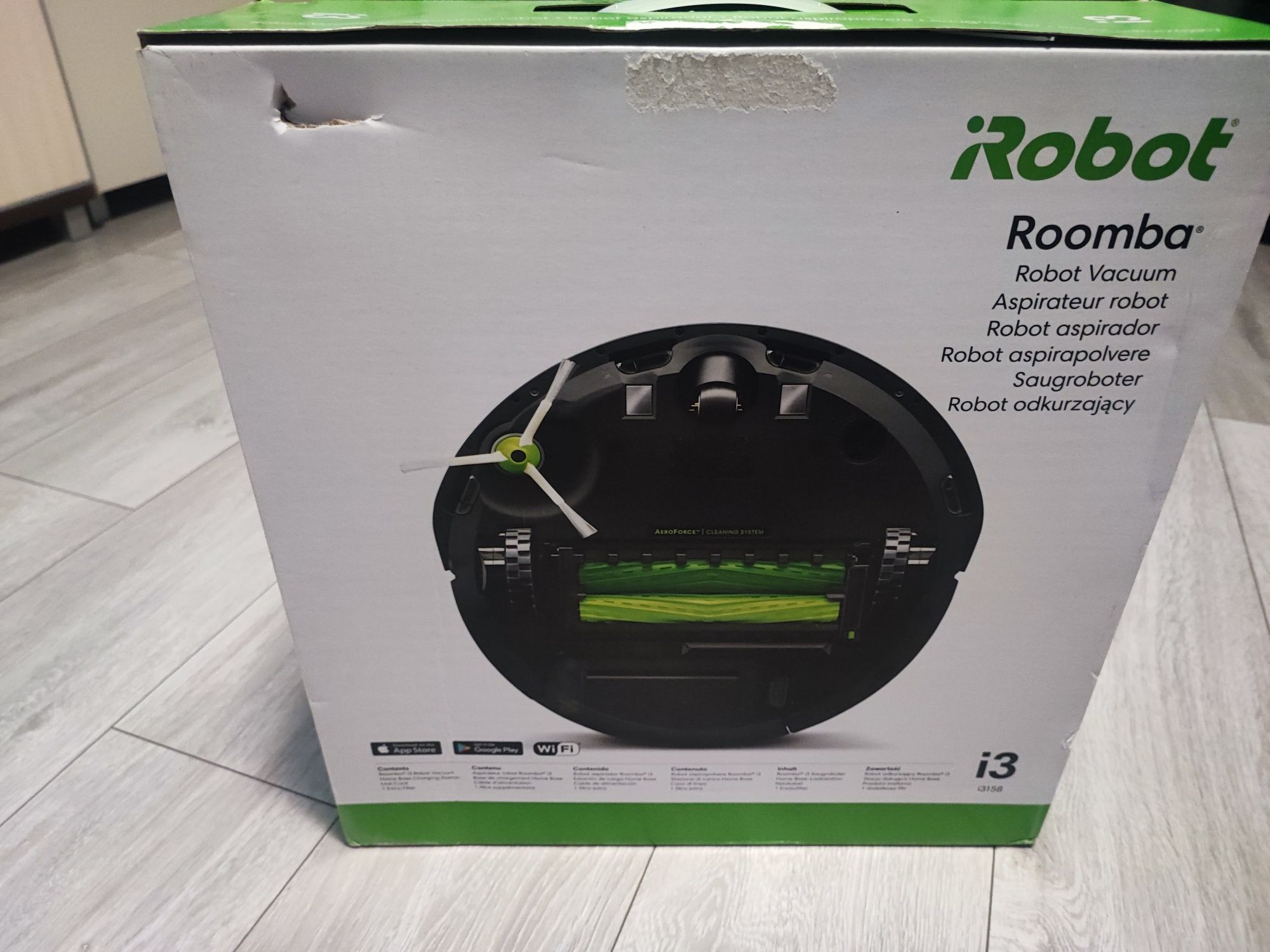 Robot sprzątający iRoomba i3, inteligentny robot