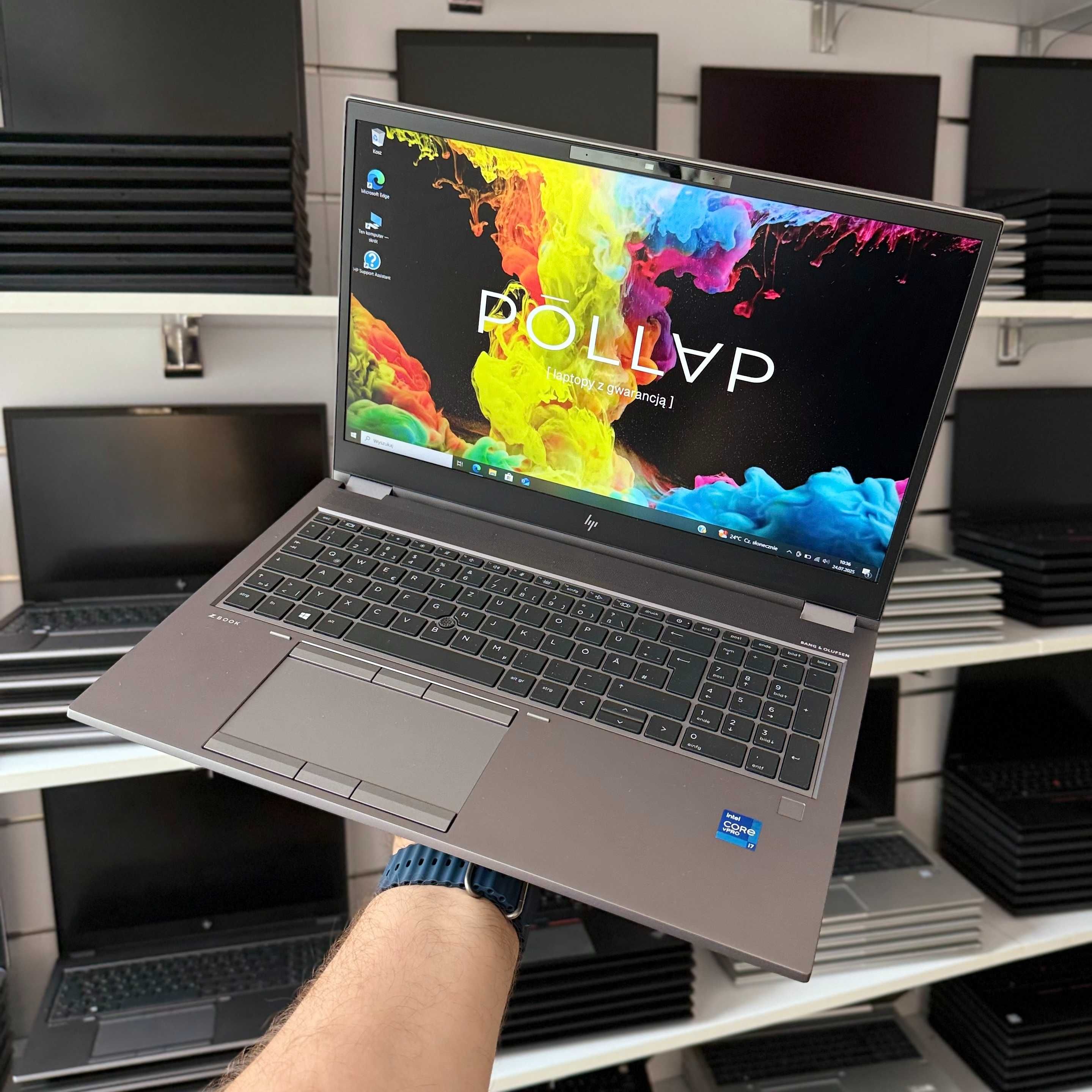 Laptop HP Zbook Fury 15 G8 i7-11gen / RTX A2000 / 32 RAM / 1TB SSD