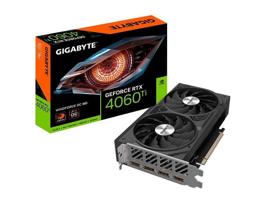 Karta graficzna Gigabyte RTX4060Ti 16 GB BOX GWARANCJA