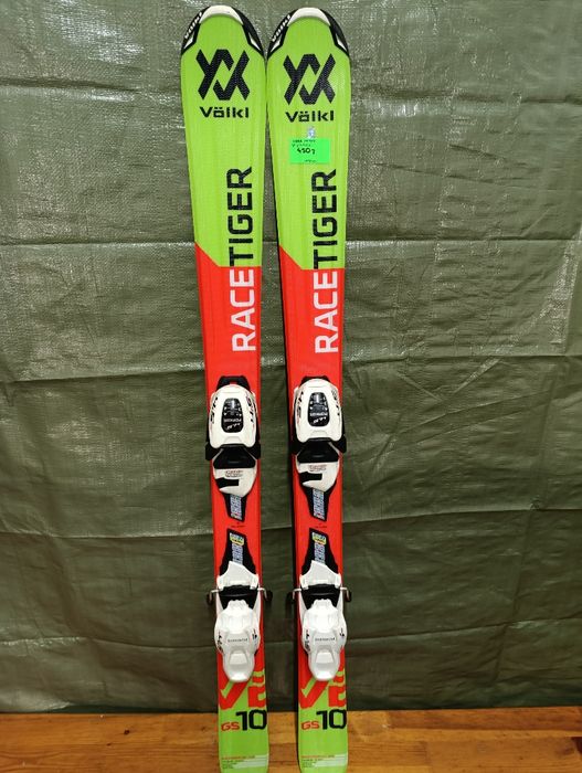 Nr 111 Narty zjazdowe Volkl Racetiger GS 10 / 110 cm + wiązania Gw