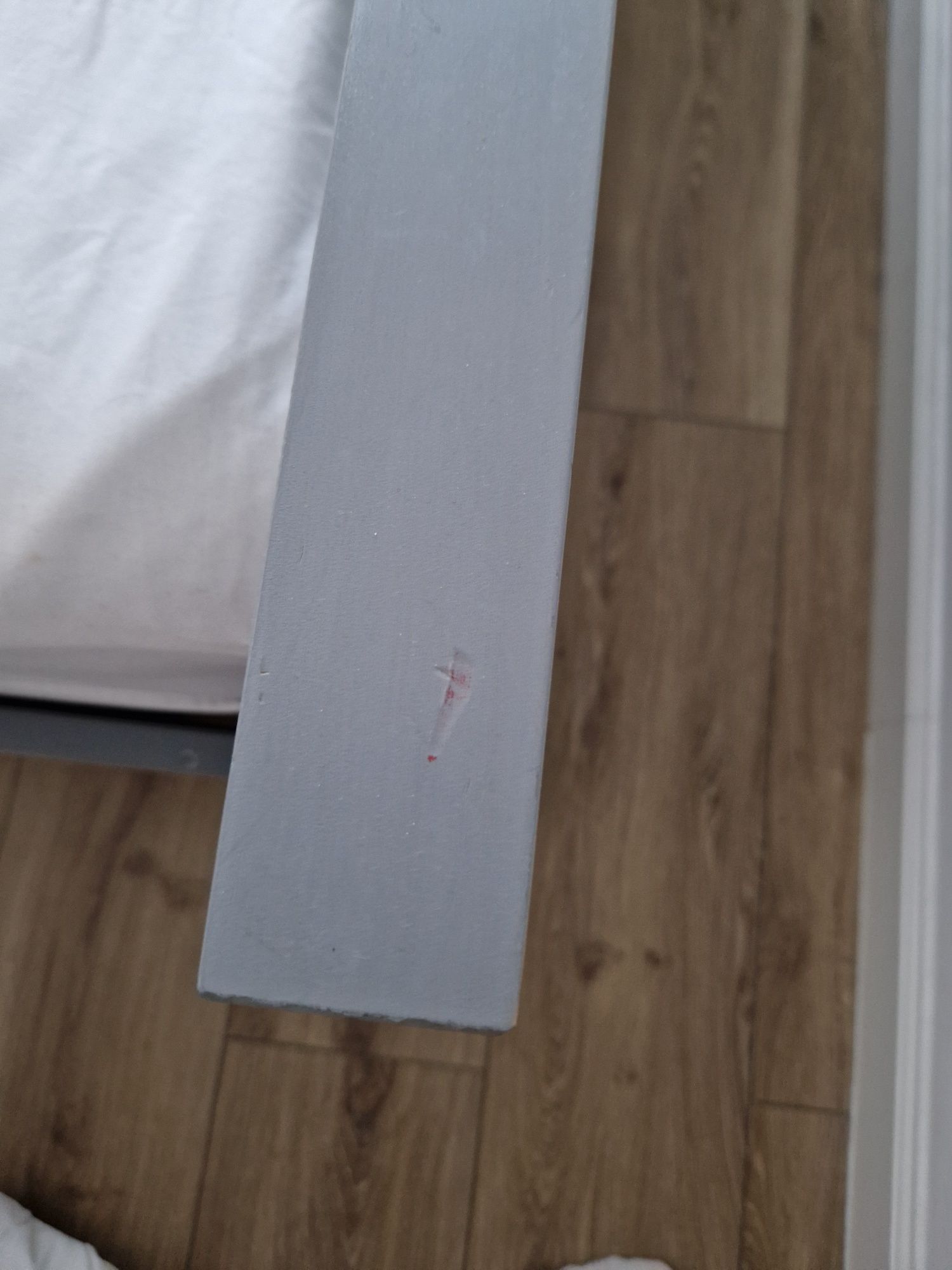 Rama łóżka Ikea Hemnes 160x200 szara