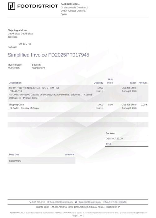 Nike shox Ride 2 Preto / Castanho