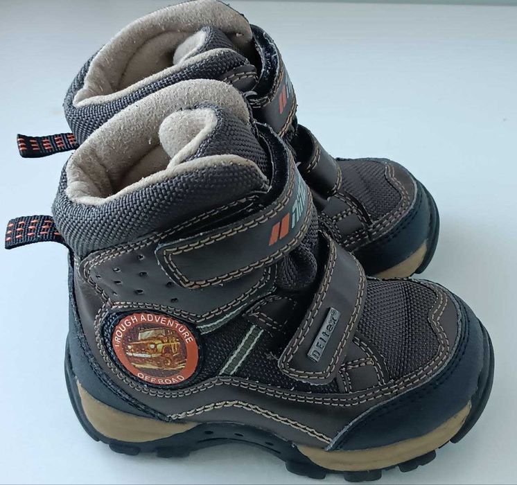 Якісні дитячі термо чобітки, чоботи, ботики DEITex (Німеччина) 22 р.