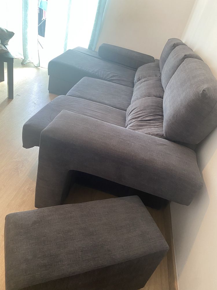 Sofá com Chaise Longue