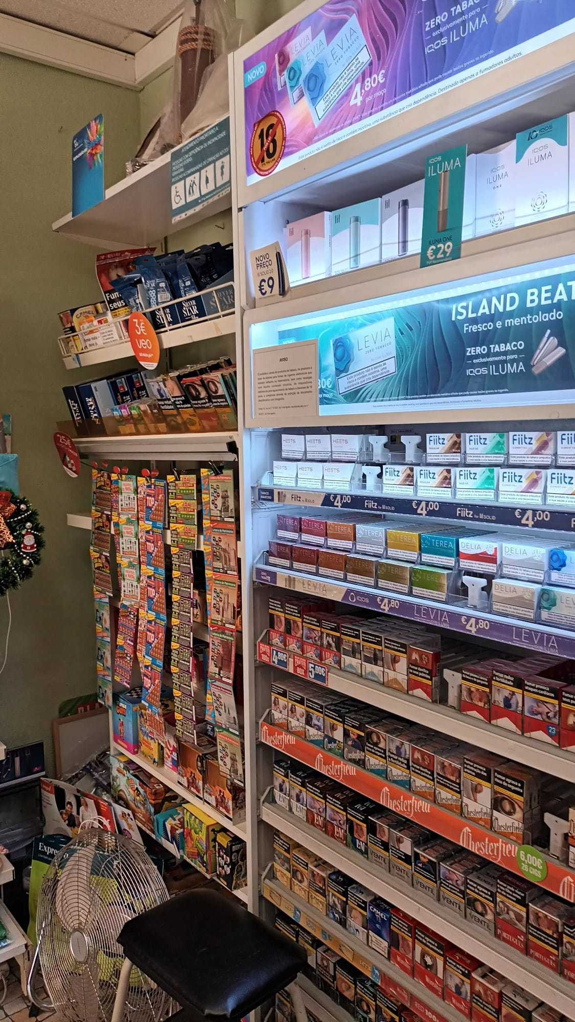 Tabacaria/Papelaria com Jogos Santa Casa - Cedência Quotas  - Oeiras