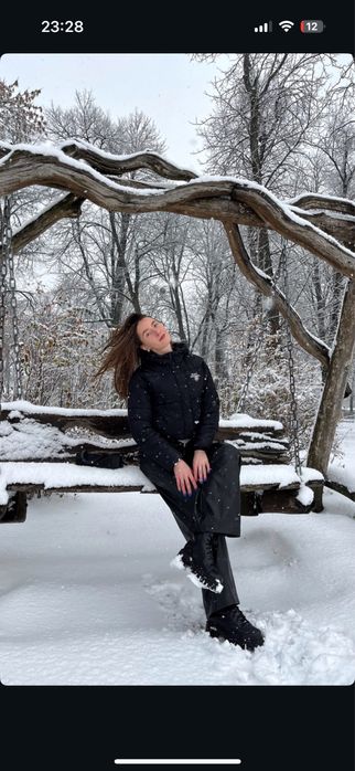 Шкіряні штани чорні