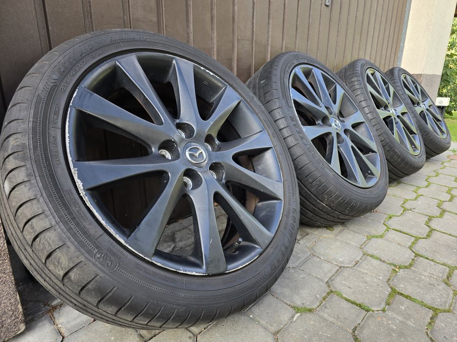 Felgi z oponami 215/45R17 Mazda 3 5x114,3 Premacy 5 6 MX-5 MPV 626
