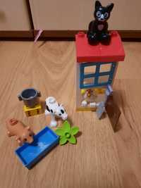 Lego Duplo gospodarstwo, kurnik, zagroda, zwierzątka