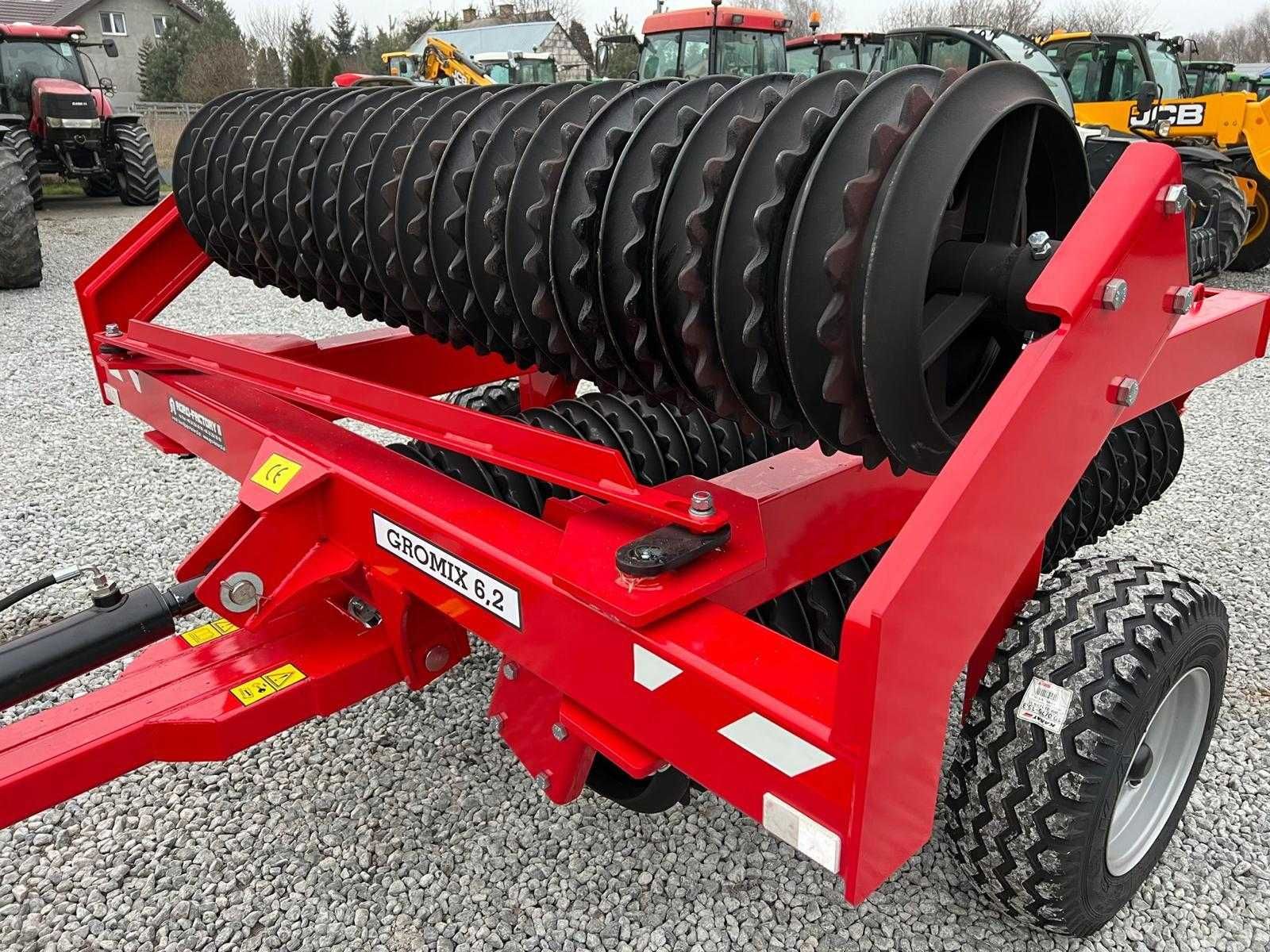 Wał posiewny uprawowy wały Cambridge GROMIX 6.2m Agro Factory