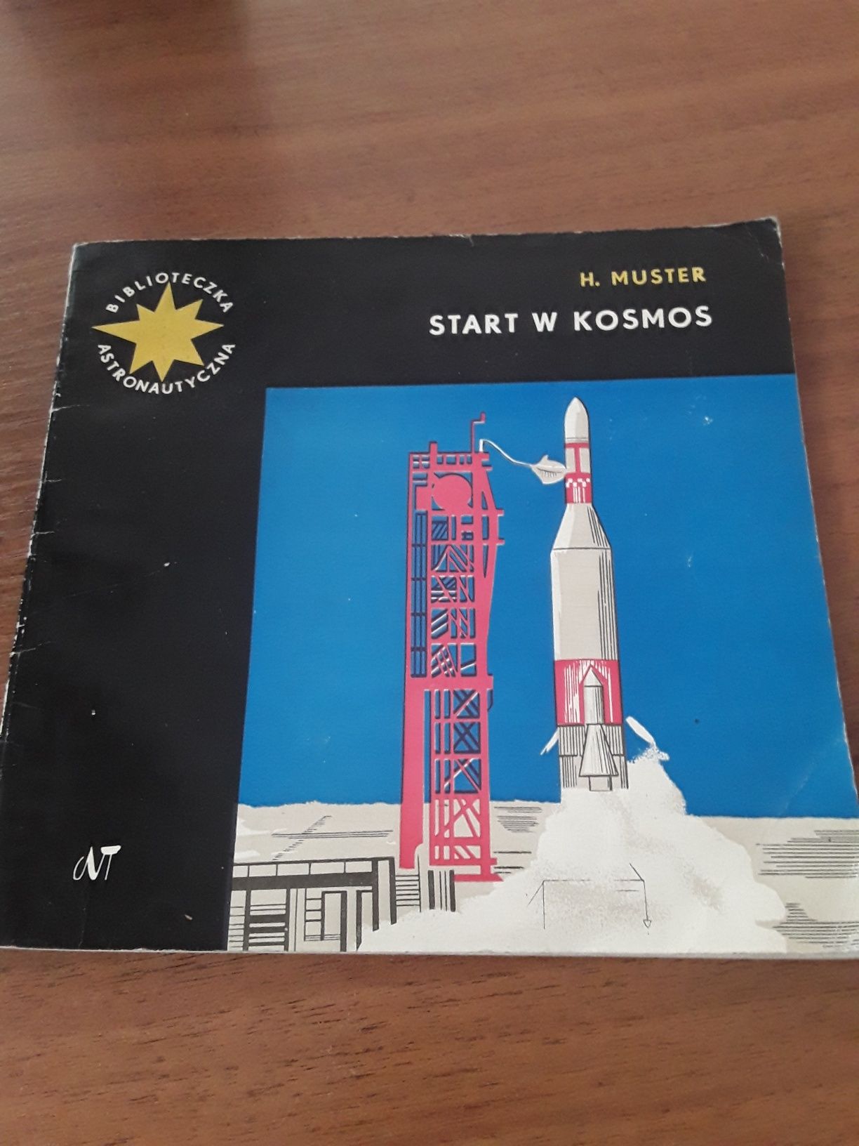 Start w kosmos Muster astronautyka kosmos