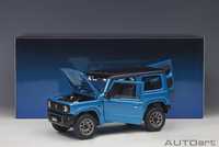 Model 1:18 AUTOart Suzuki Jimny (JB64) RHD 2018 Brisk Blue