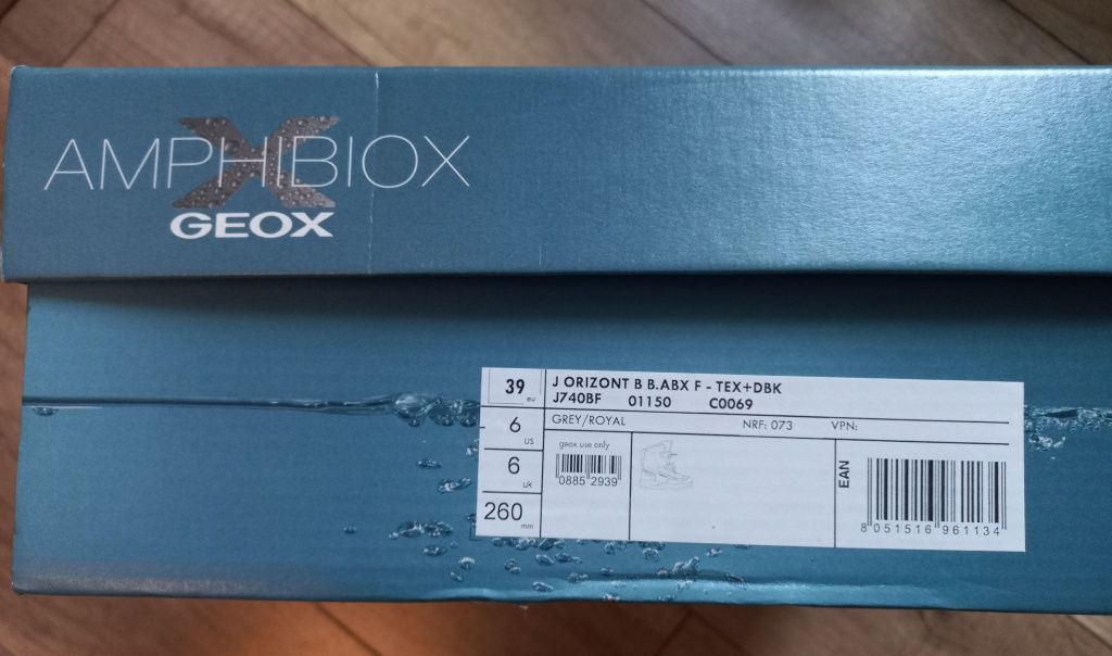 Geox buty zimowe  śniegowce r 38/39 jak nowe !