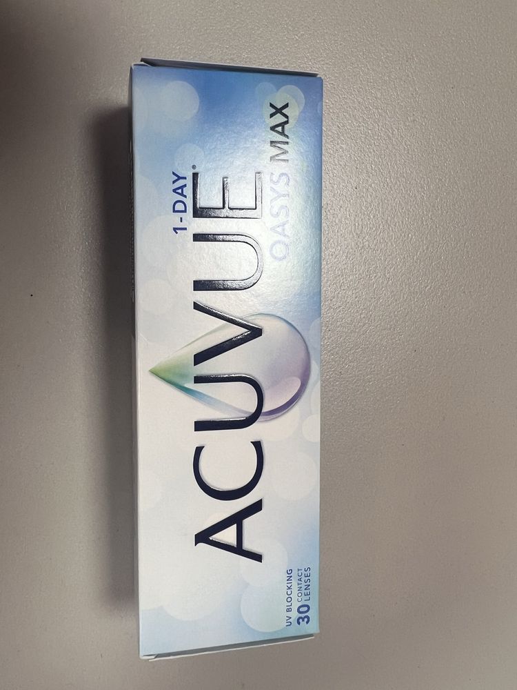 Acuvue Oasys max 1 day