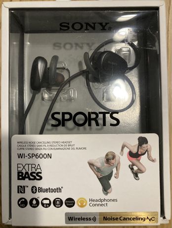 Słuchawki bezprzewodowe douszne Sony WI-SP600N